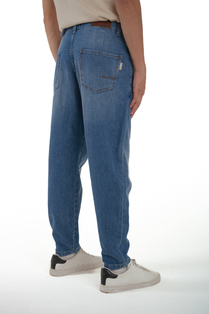 Jeans Loose Bronson Music Chiaro