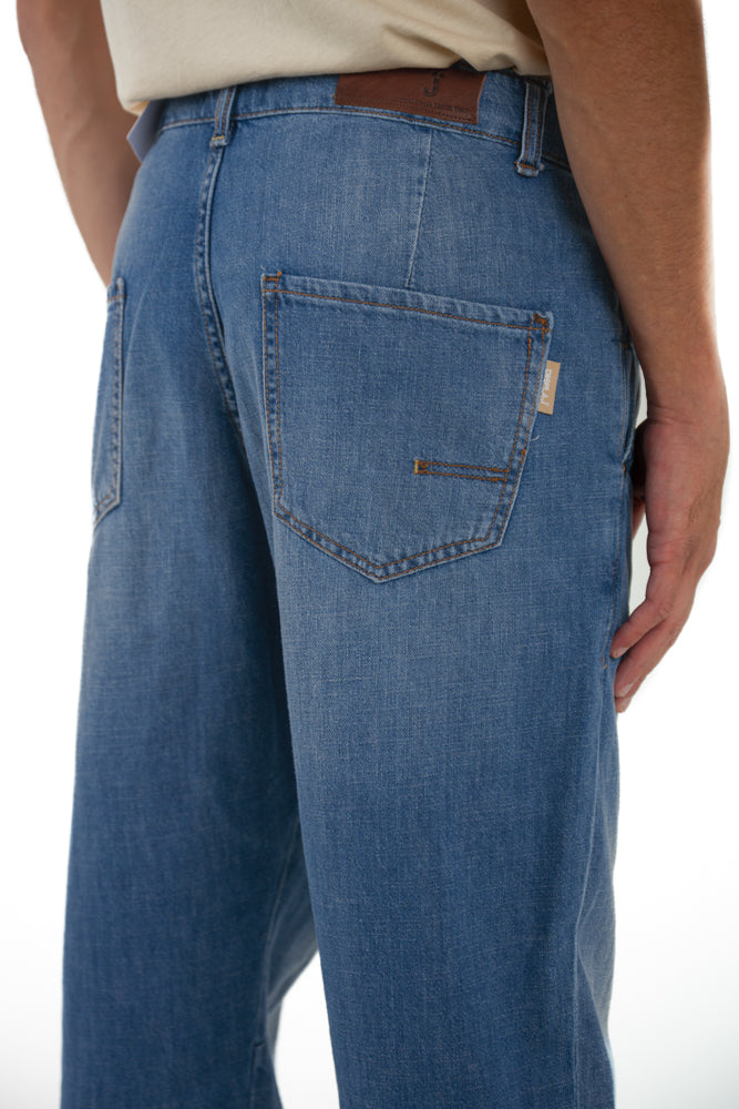 Jeans Loose Bronson Music Chiaro