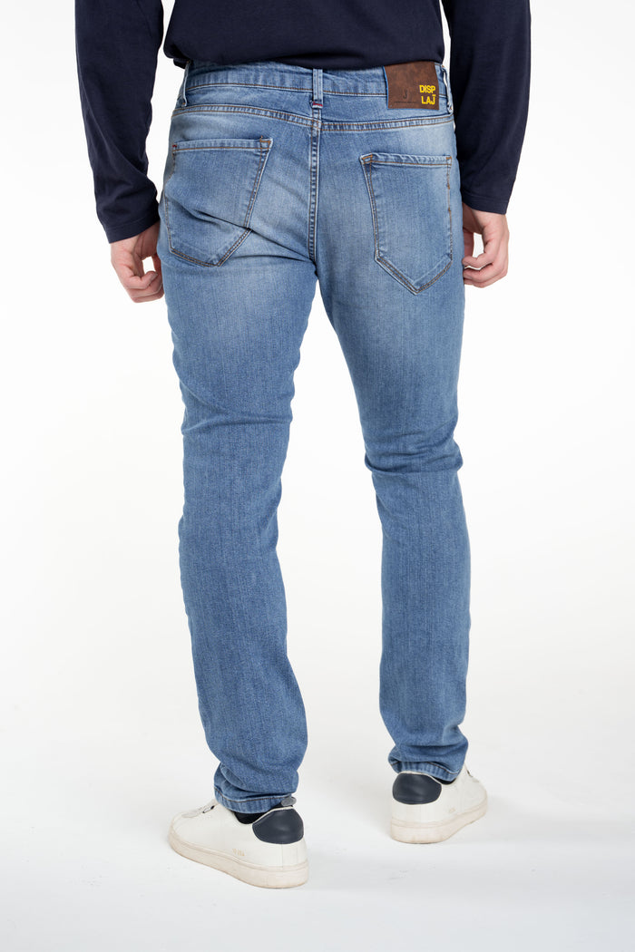 Jeans slim New London Music Chiaro