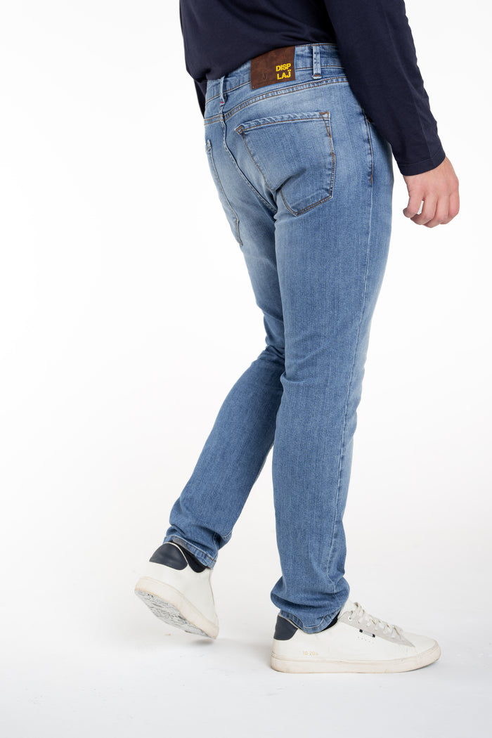 Jeans slim New London Music Chiaro