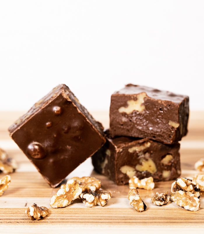 Chocolate Walnut Fudge at Culinary Apple
