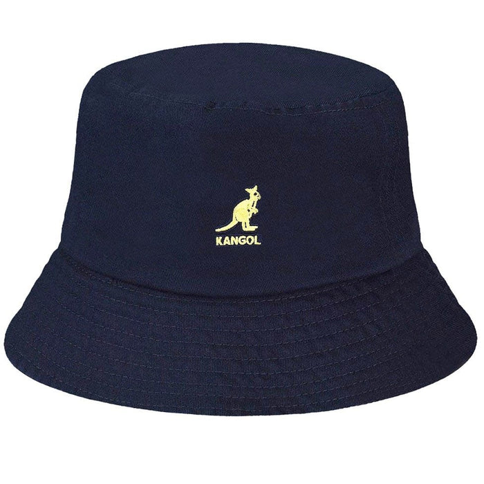 Kangol - Washed Bucket - Navy-Accessoires-K4224HT