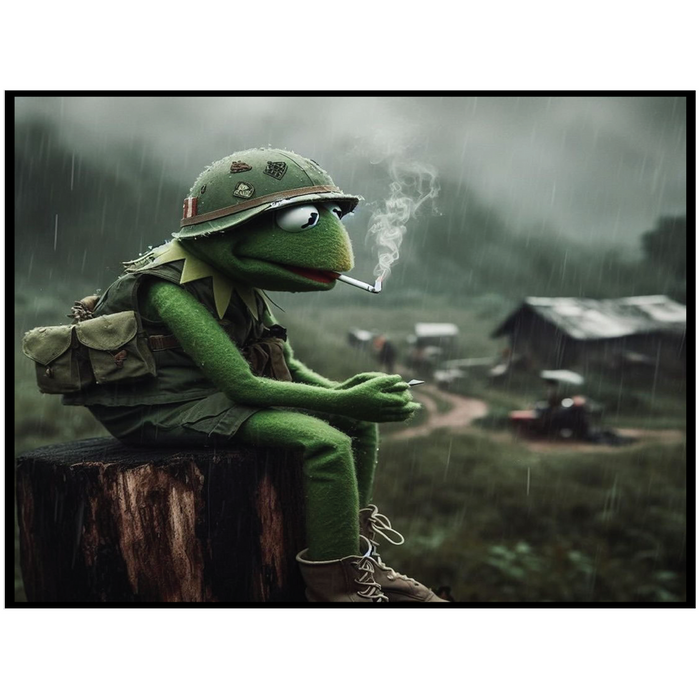 Kermitting War Crimes Poster