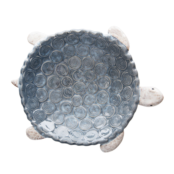 A Large Sea Turtle Dish.