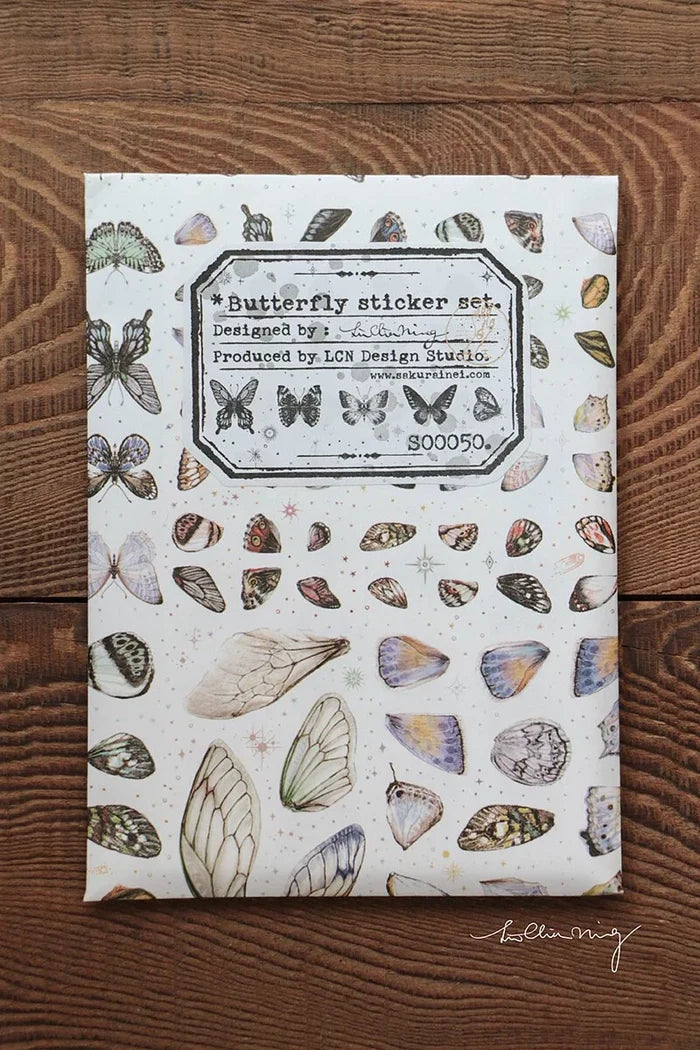 LCN Butterfly Sticker Set