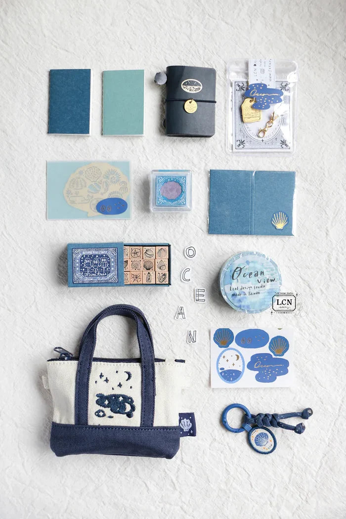 LCN Mini tote stationery set : Ocean