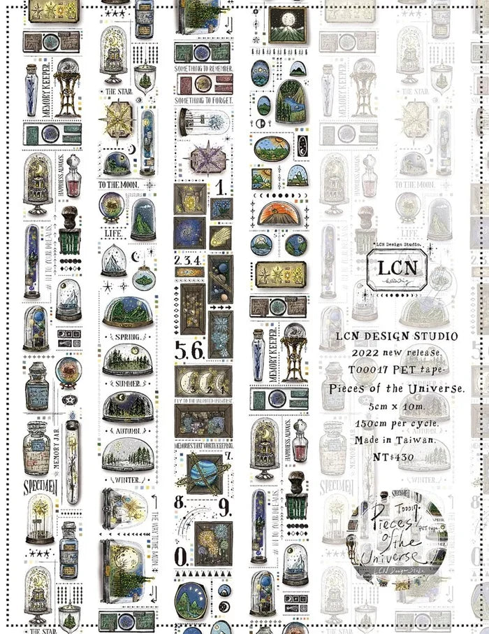 LCN Pieces of the Universe PET Tape