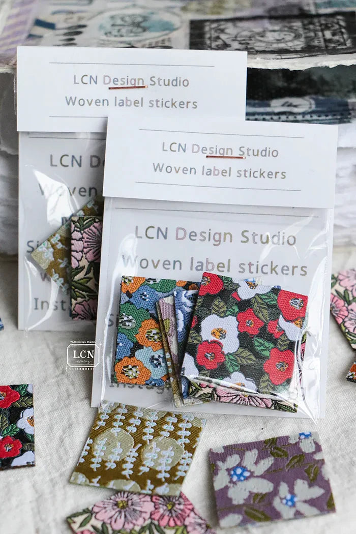 LCN Woven Label Stickers