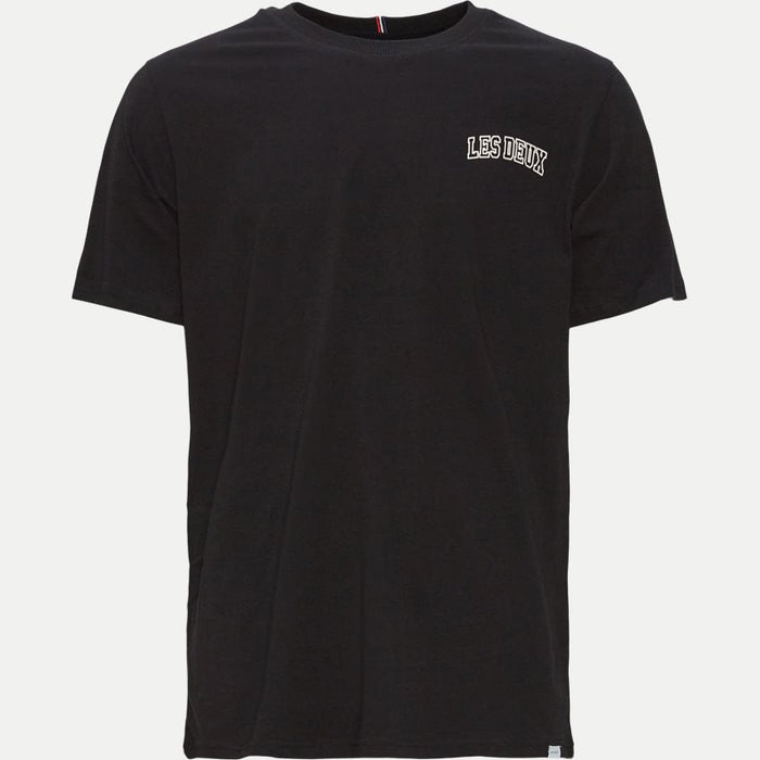 Les Deux - Blake T-Shirt - Black-T-shirt-LDM101113