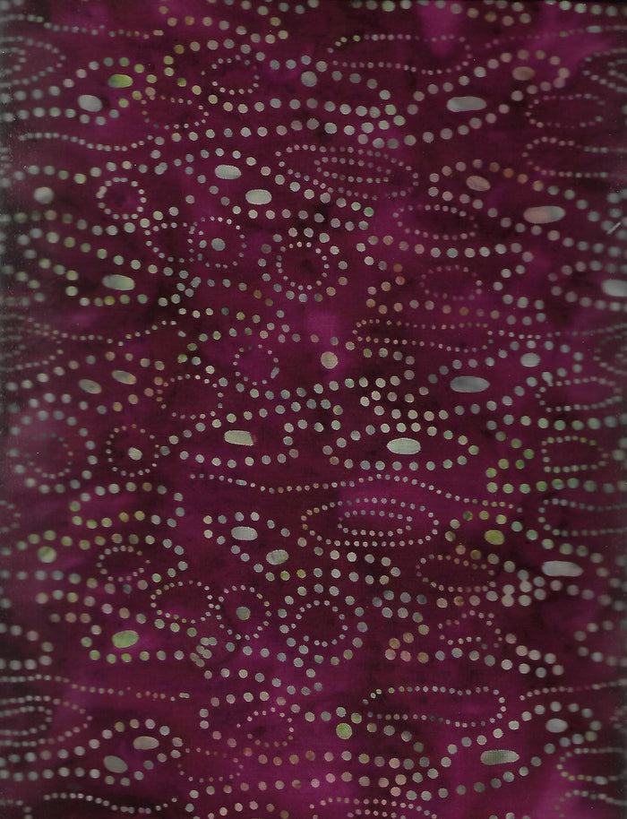Maroon Dots 9