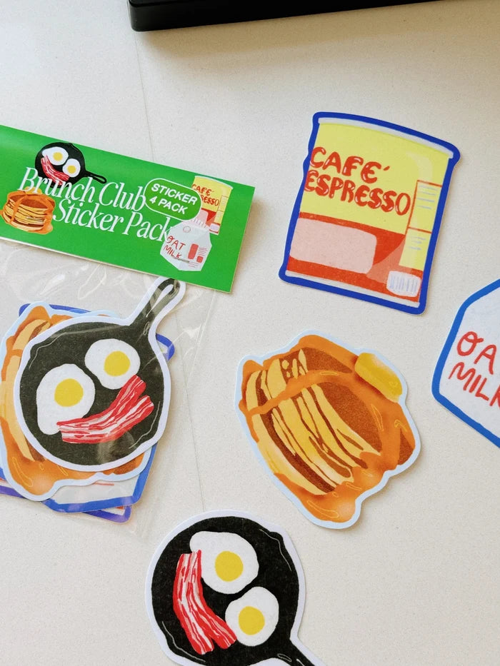 Mel Andrel - Brunch Club Sticker Pack