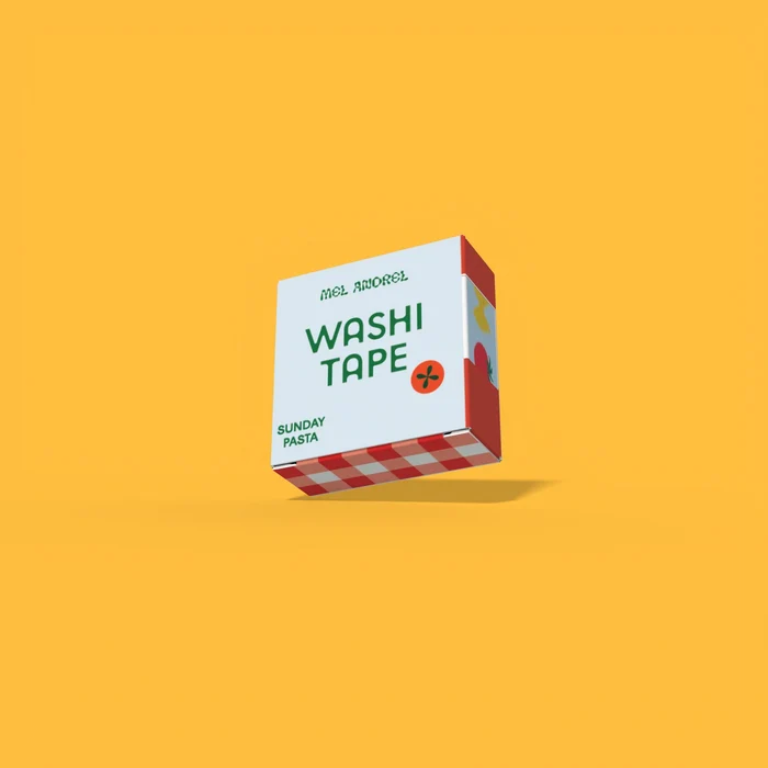Mel Andrel - Sunday Pasta Washi Tape