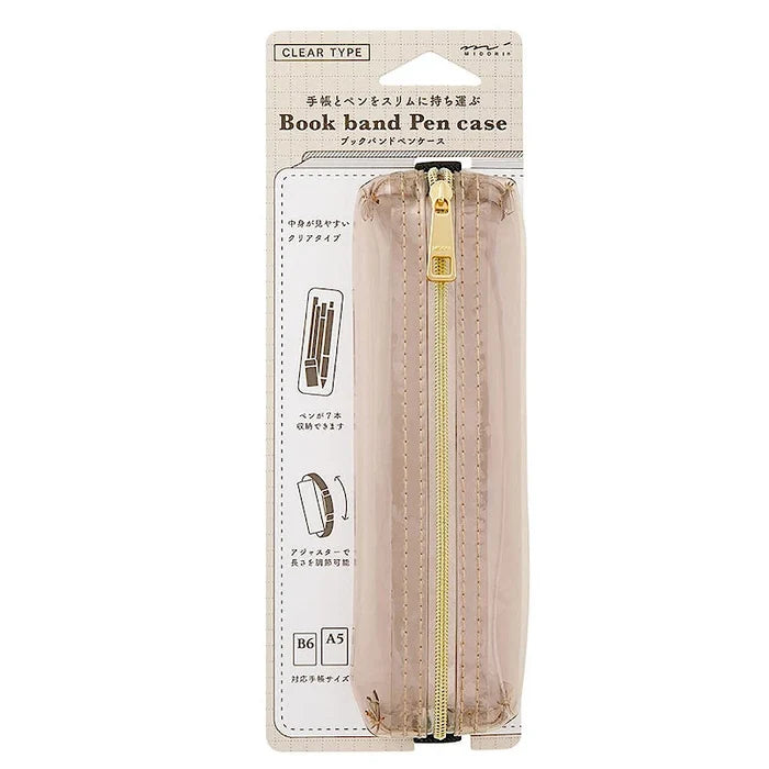Midori Book Band Pen Case