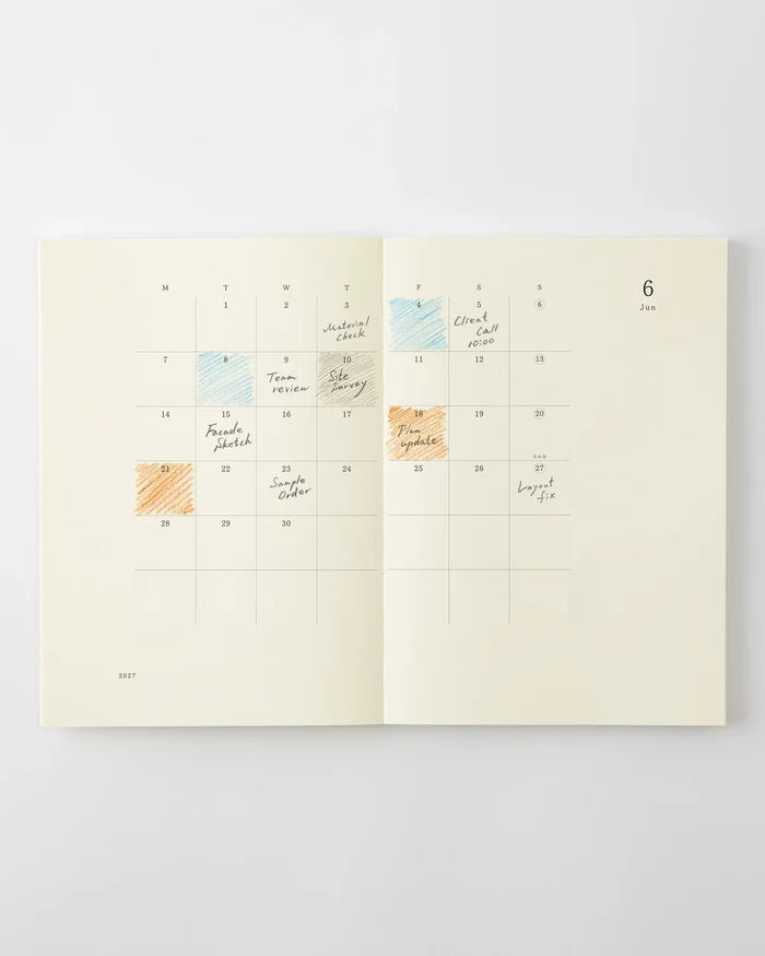 Midori MD 2027 Diary