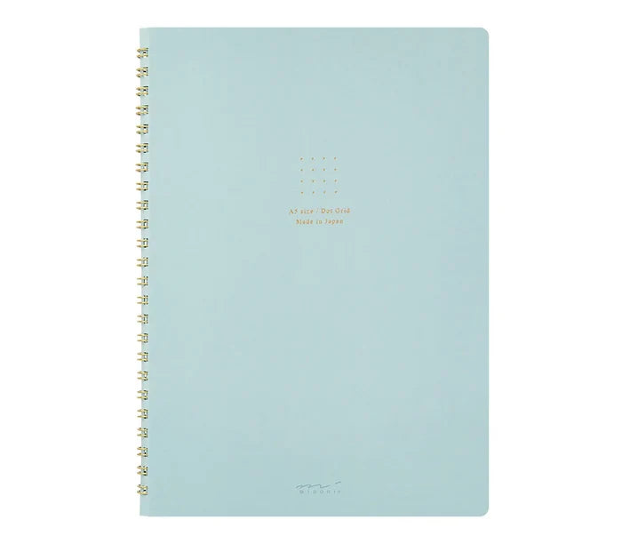 Midori Spiral Color Dot Grid Notebook