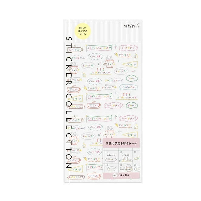 Midori Sticker Collection