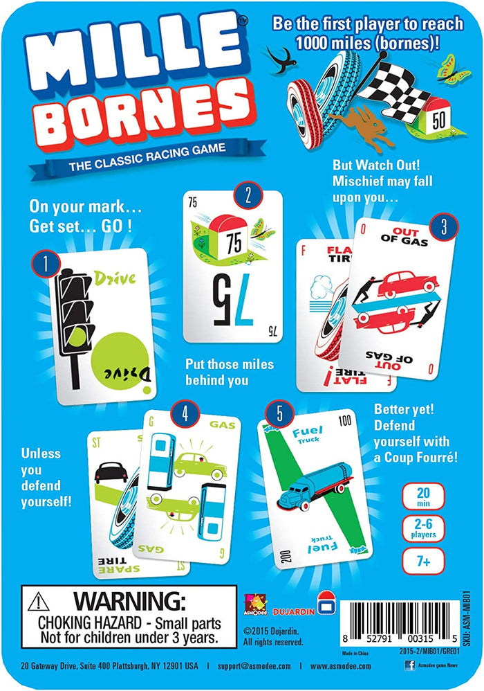 Mille Bornes Games, Board Games