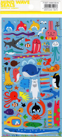 Mind Wave Seals Sticker Sheets