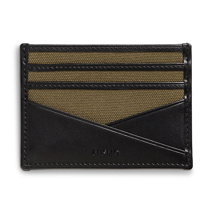 Mismo M/S Cardholder Khaki Black