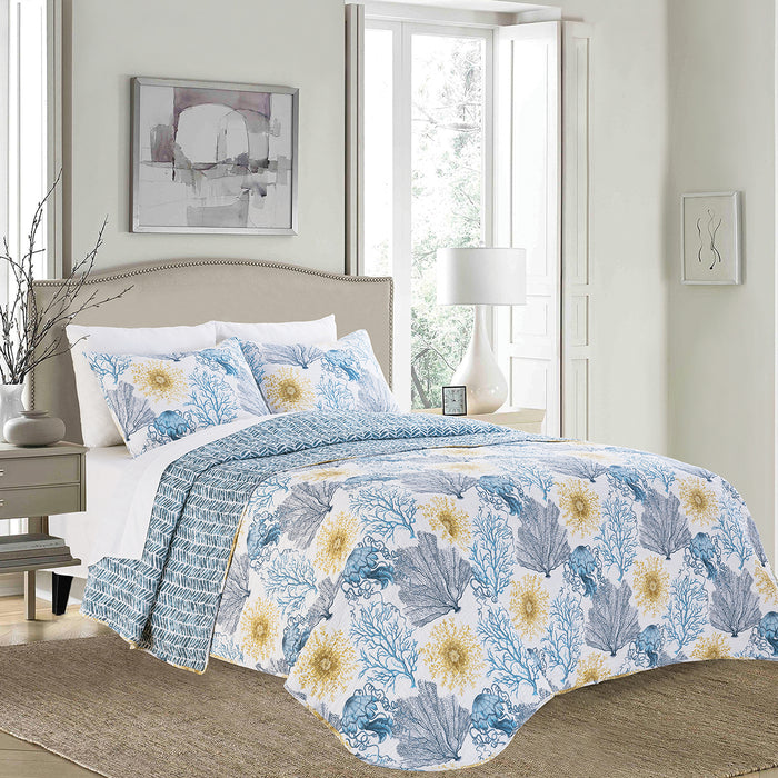 A Monterey Mist Bedspread.