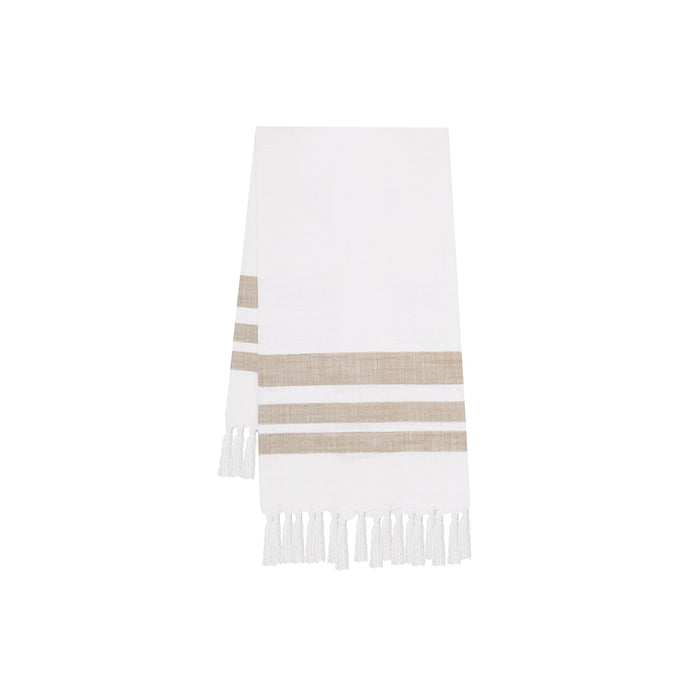 A morgan woven towel.