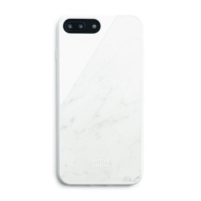 Native Union Marble iPhone Case iPhone 7+ 8+ White