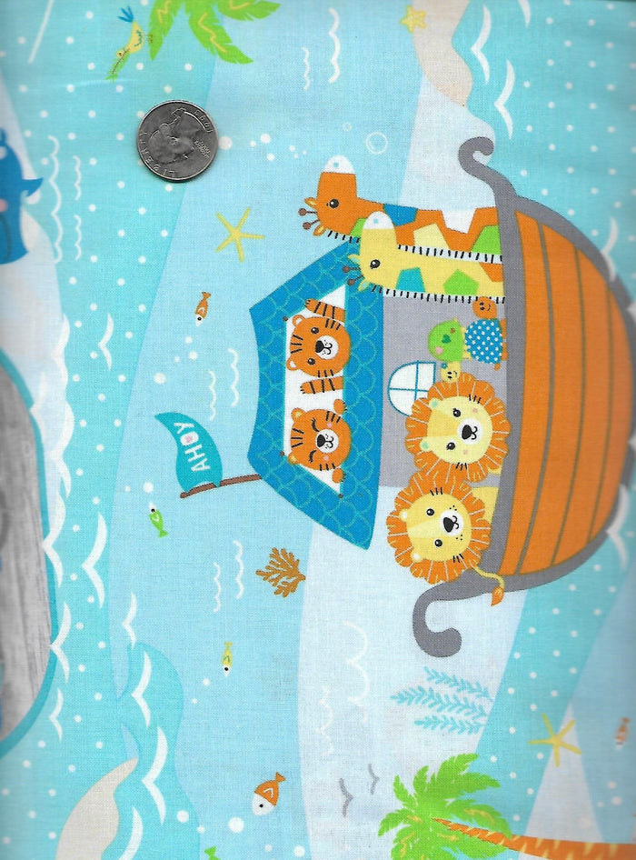 Noah's Journey Scenic Sky Blue