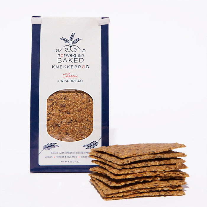 Norwegian Baked Knekkebrød Classic 6oz