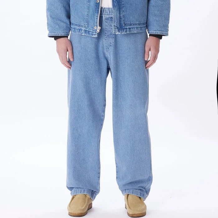 Obey - Easy Denim Pant - Light Indigo-Pantalons et Shorts-142010079