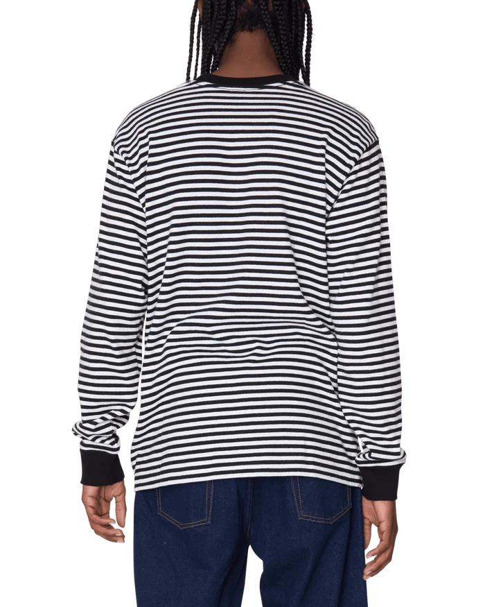 Obey - Est. Works Ls T-shirt - Black Multi - T-shirts - 131030119