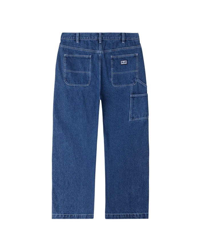 Obey - Hardwork Carpenter Denim - Stonewash Indigo - Pantalons et Shorts - 142010078