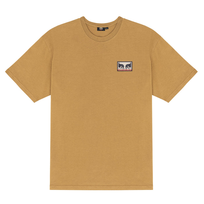 Obey x Napa - Obey Street Campaign Tee - Toffee-T-shirts-NA4HMM
