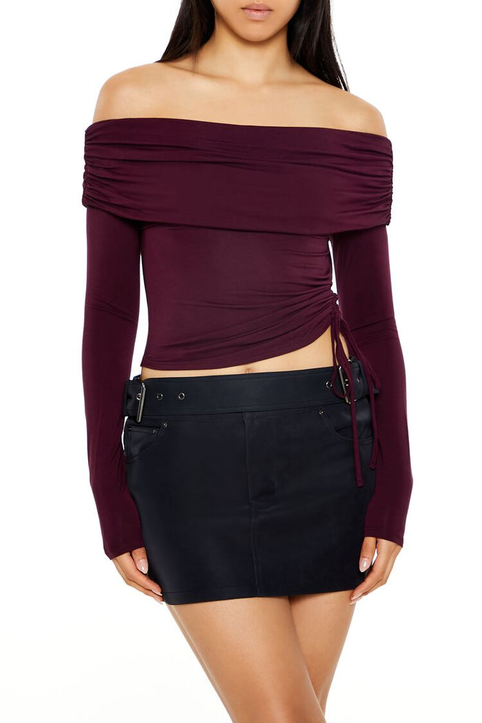 burgundy / XL