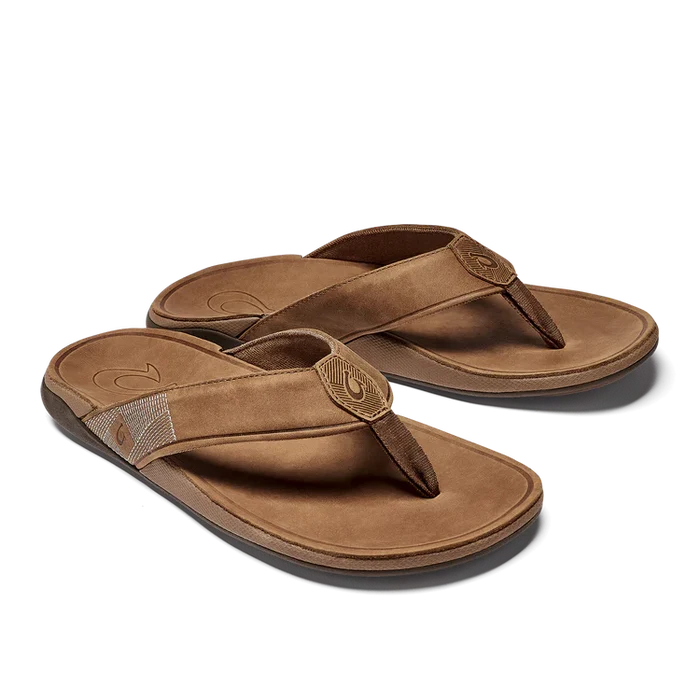 OLUKAI TUAHINE SANDALS LEATHER