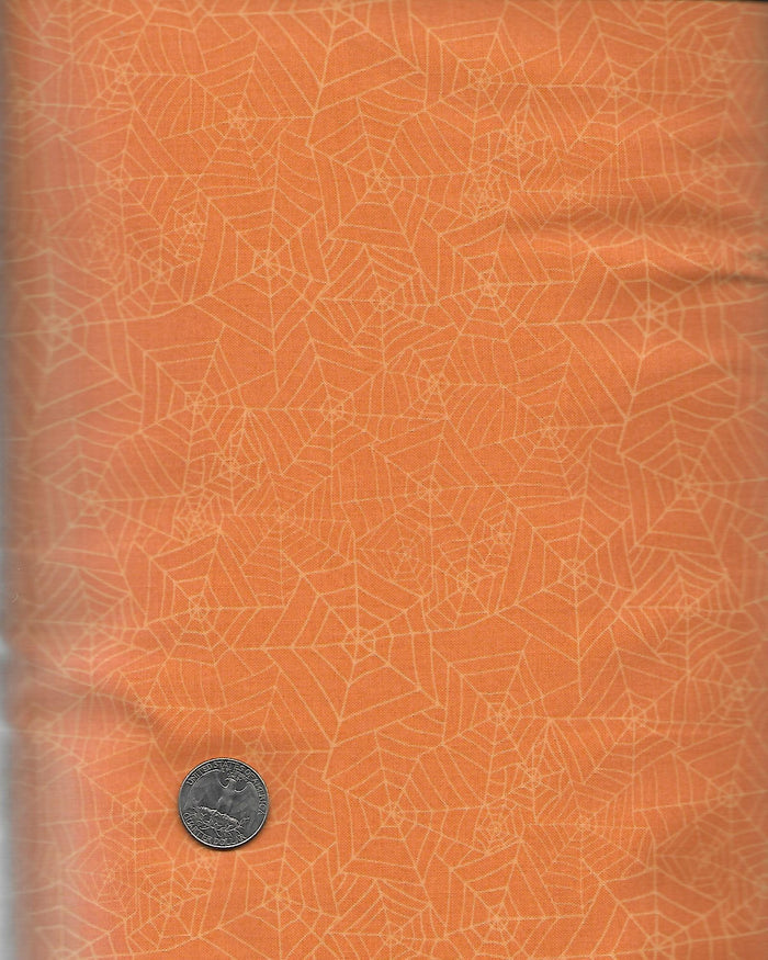 Orange Spiderweb
