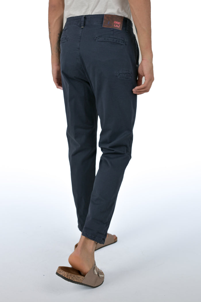 Pantaloni carrot New Private Blu SS26