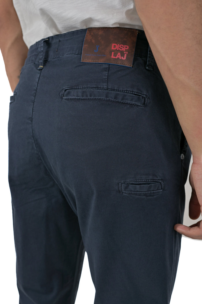 Pantaloni carrot New Private Blu SS26