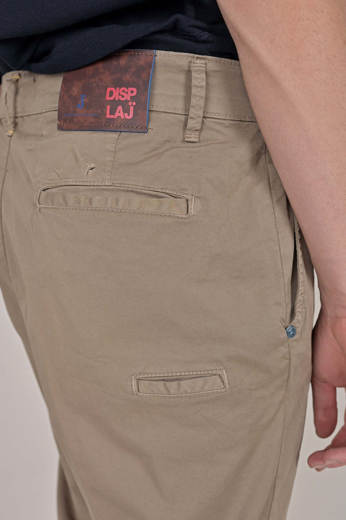 Pantaloni carrot New Private fango SS26