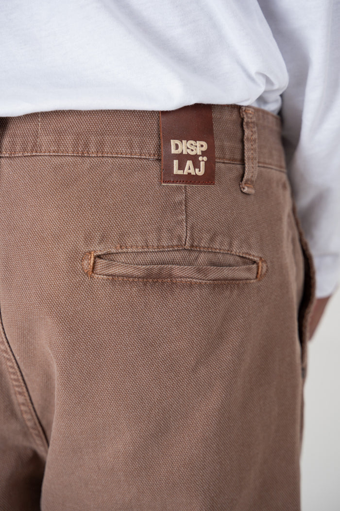 Pantaloni carrot New Private Kamari mattone FW26