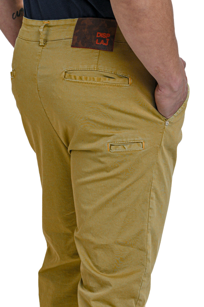 Pantaloni carrot New Private Raso nespola SS26
