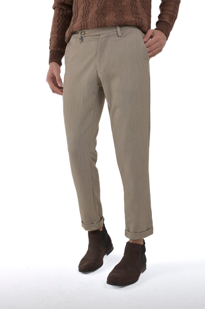 Pantaloni classici slim Racket Wool FW24/25