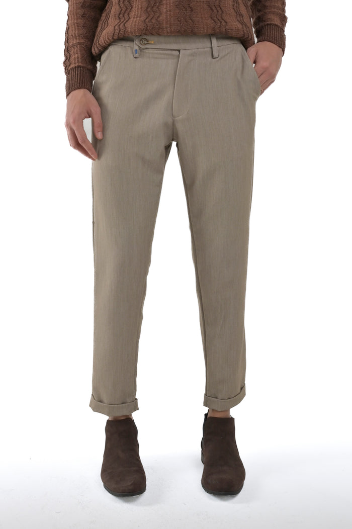 Pantaloni classici slim Racket Wool FW24/25