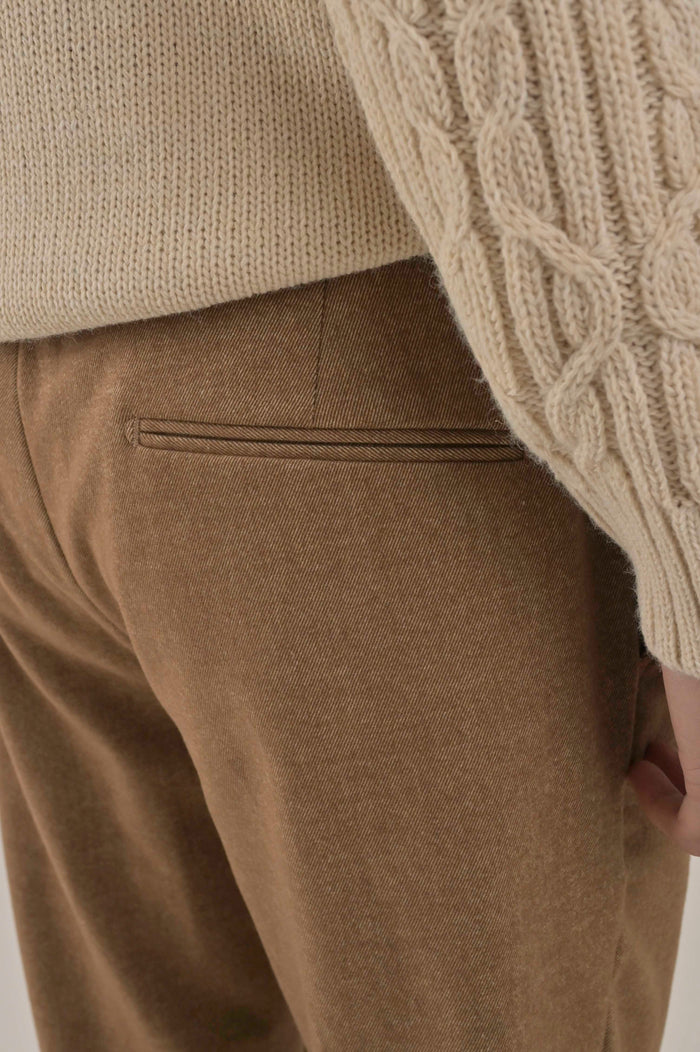 Pantaloni classici tapered Net Amarino FW24/25