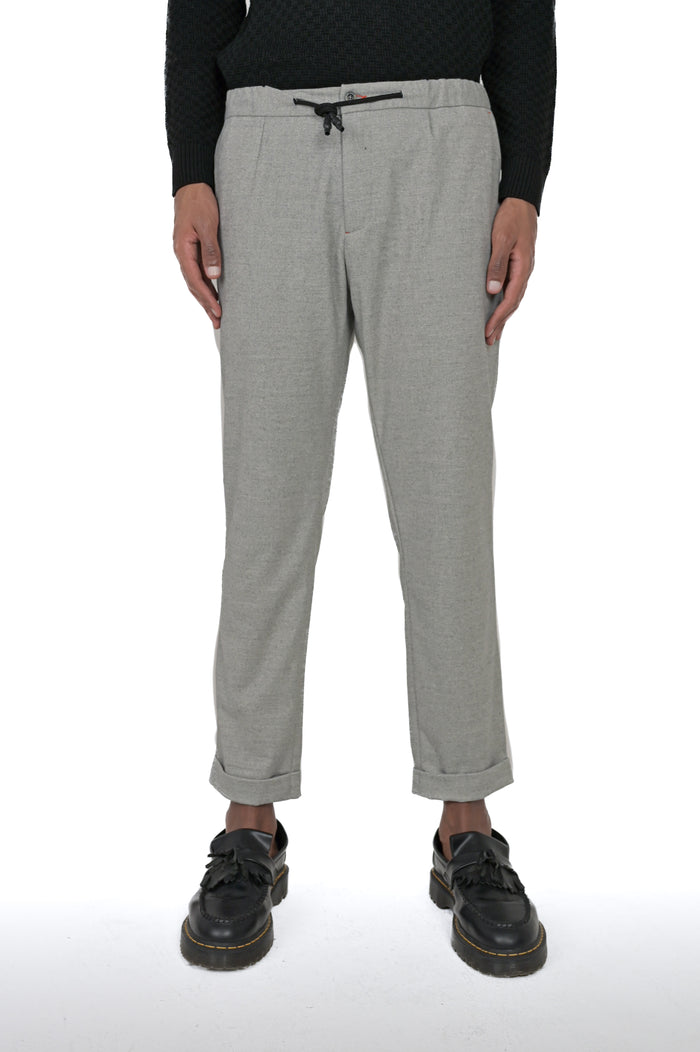 Pantaloni classici tapered Net Amarino FW24/25
