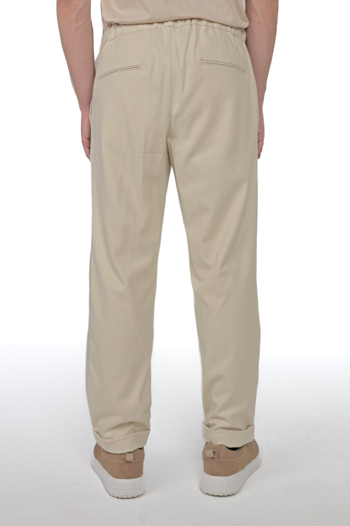 Pantaloni classici tapered Net Amarino FW24/25