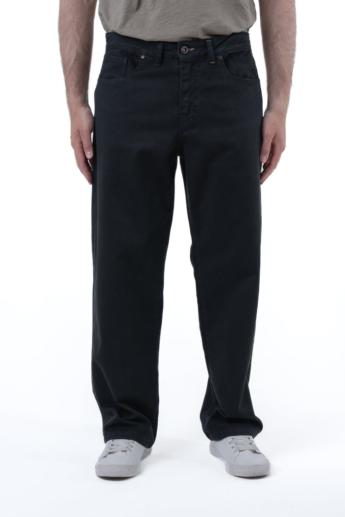 Pantaloni in cotone loose Dick Bull Nero SS26