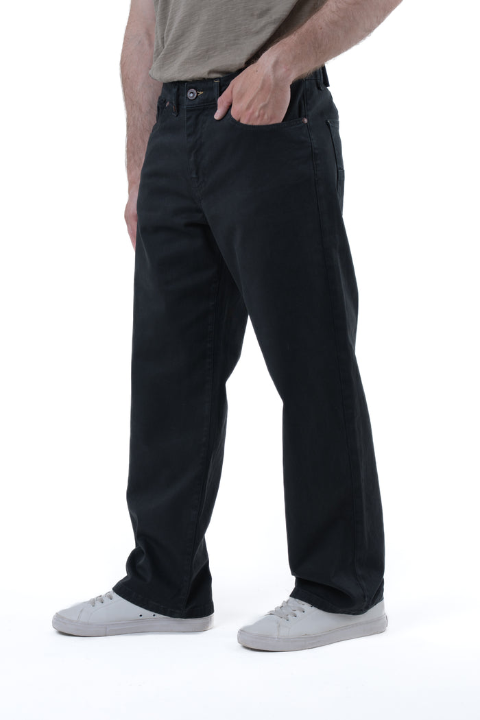 Pantaloni in cotone loose Dick Bull Nero SS26