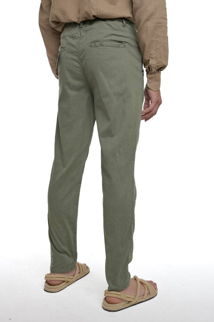 Pantaloni in cotone regular Different Open SS25