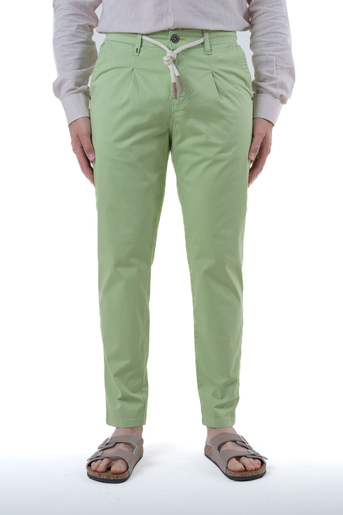 Pantaloni in cotone regular Different Raso SS25