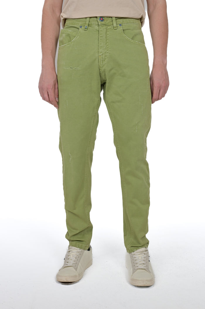 Pantaloni in cotone regular Kong M1 FW24/25